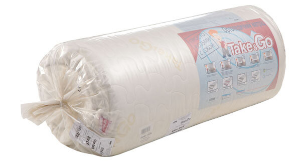 Vacuum packed mattress