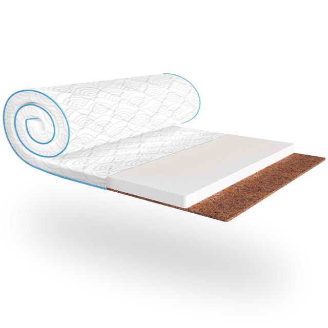 Topper Sleep&Fly mini FLEX 2in1 KOKOS jacquard фото 1 EMM